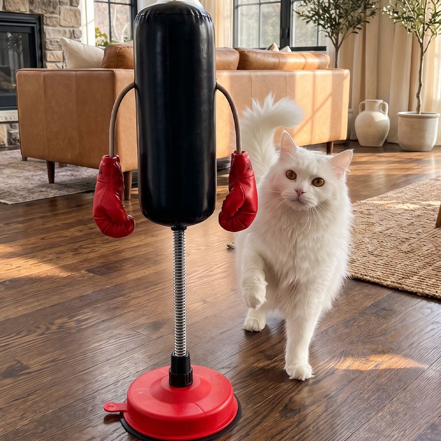KONG Connects Punching Bag portable cat toy