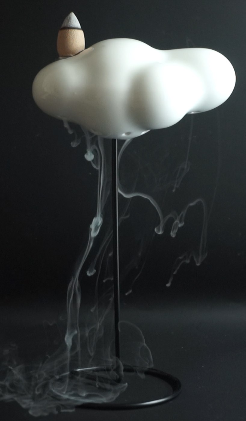whenwatch Floating Cloud Backflow Incense Burner product view 2