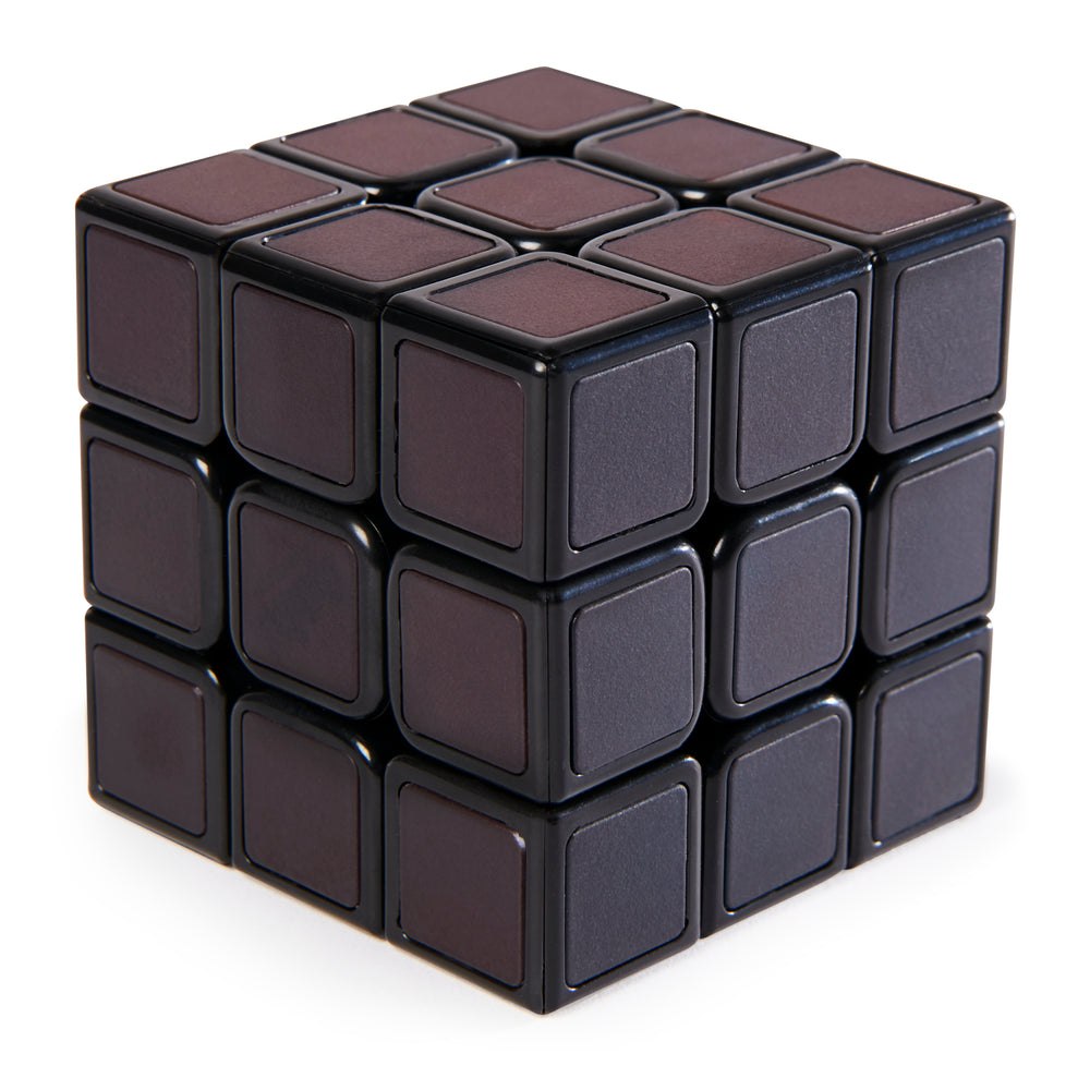 Rubiks Phantom cube with dark thermochromic tiles