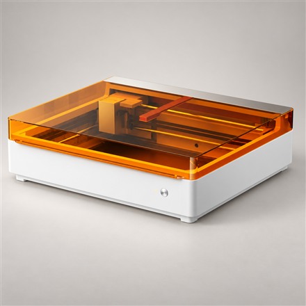 This Desktop Laser Cutter Engraves Gifts and Adds Full-Color Printing