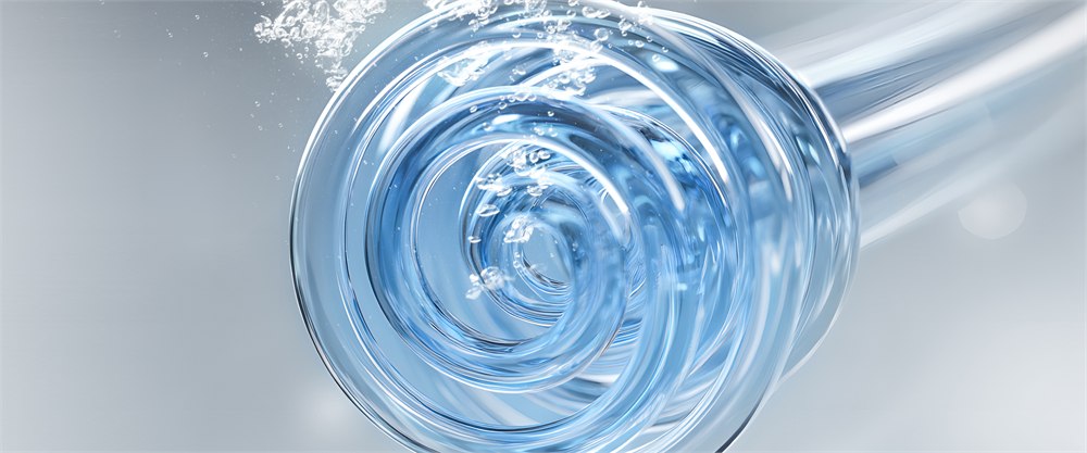 Midea Stereo Helix heat exchanger illustration