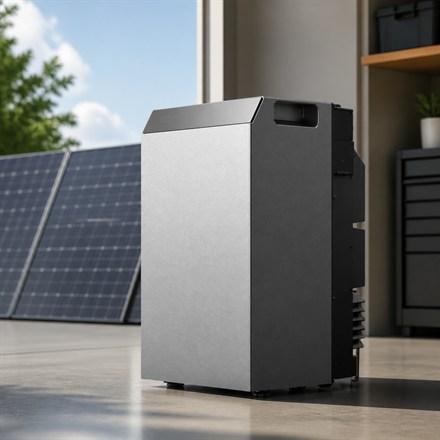 This Expandable Home Solar Battery Stores Serious Sunshine for Household Appliances