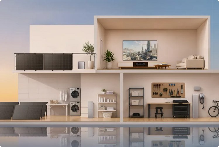 EcoFlow STREAM 5000 capacity graphic for home energy storage
