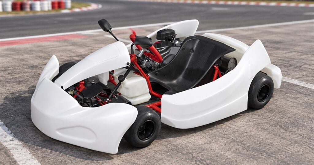 This Entry-Level Racing Kart Fits in a Minivan and Stores Upright