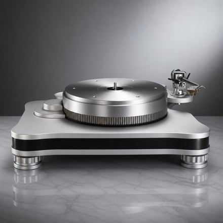 This Contactless Magnetic Turntable Spins Vinyl Without a Belt