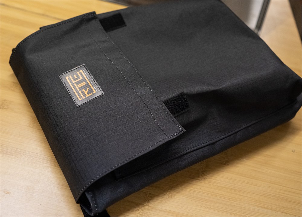 FireFold ripstop storage bag and folded fire pit kit