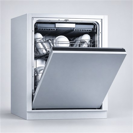 This Heat-Pump Dishwasher Keeps Tableware Dry for Up to Seven Days