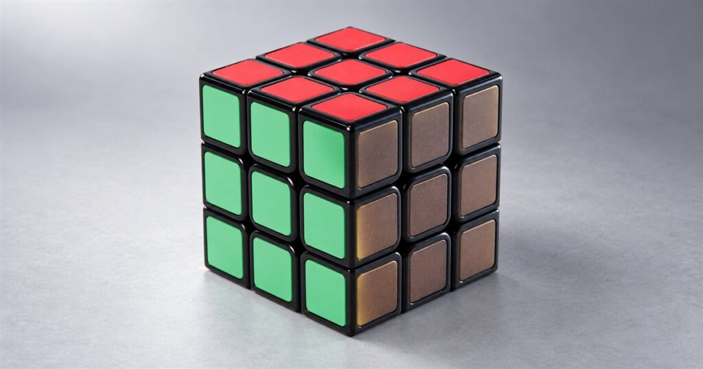 Rubiks Phantom heat-reveal puzzle cube