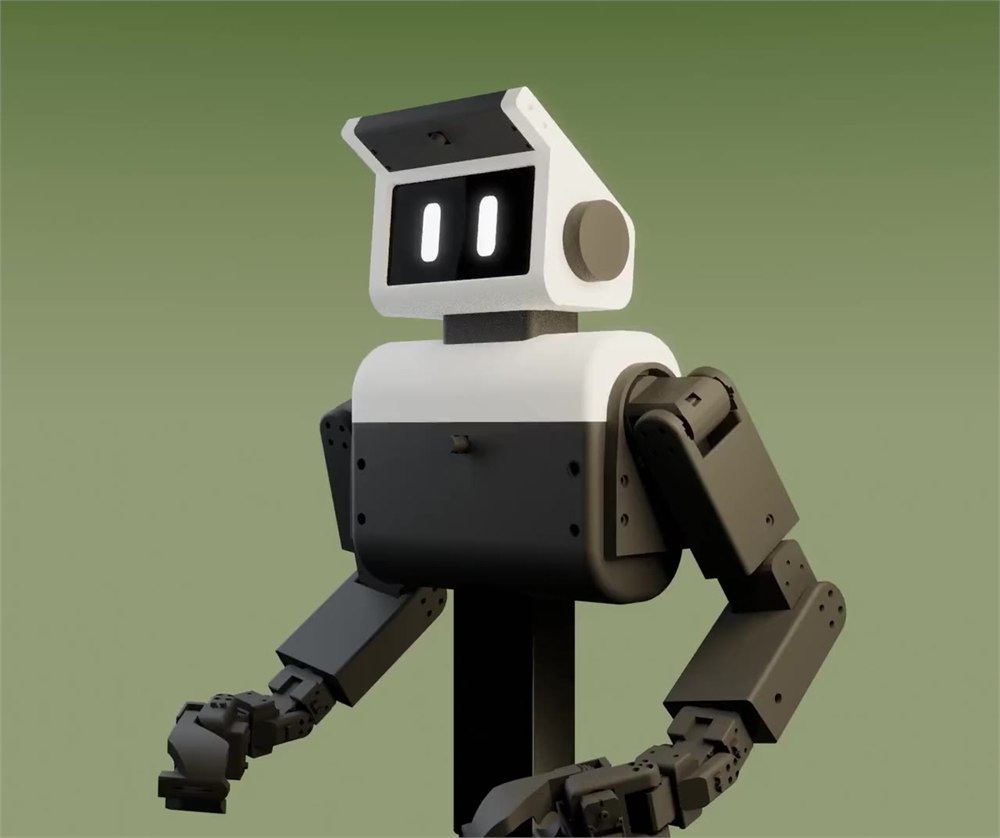 NORI A3 home robot with two articulated arms and grippers