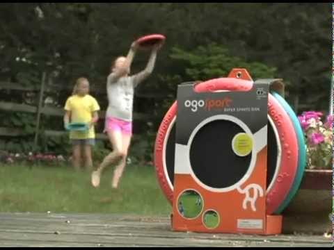 OgoDisk Mini video thumbnail showing the outdoor disk game