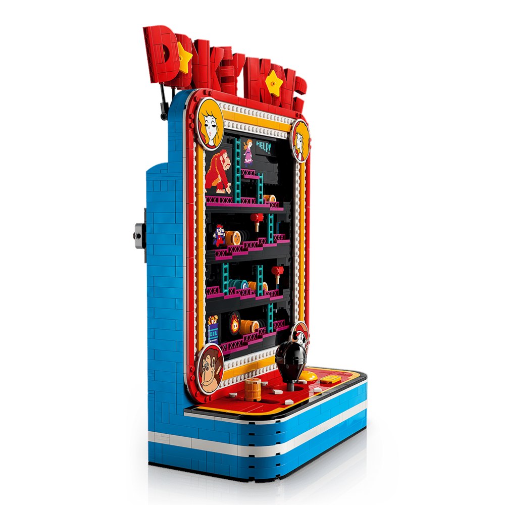 Full LEGO Donkey Kong Arcade 72051 product render