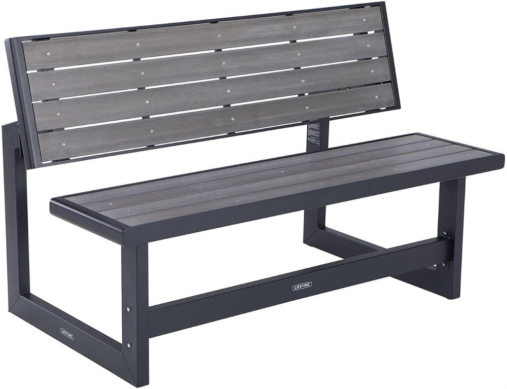 LIFETIME 60253 convertible outdoor bench image 1