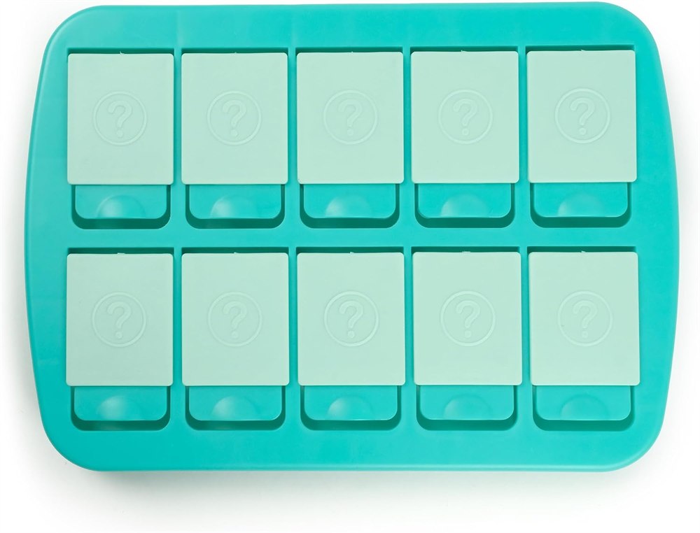 Genuine Fred MINI Match UP snack tray with colorful snack compartments and covers