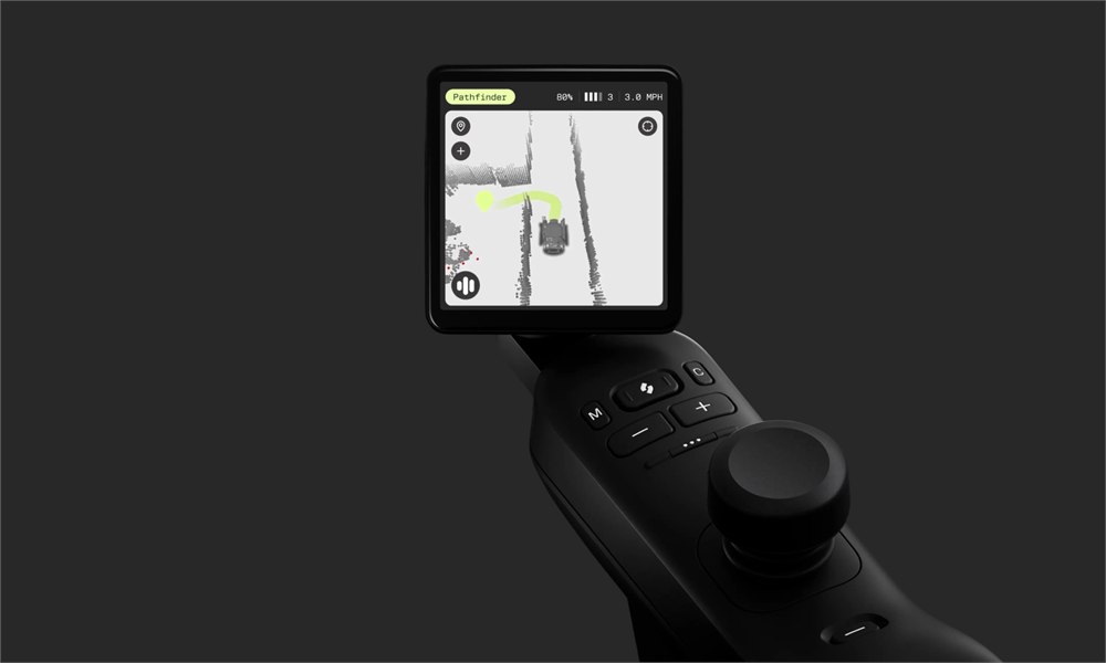 Strutt touchscreen and joystick control module