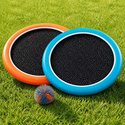 This 12-Inch Trampoline Disc Game Turns Catch Into A Backyard Bounce Rally