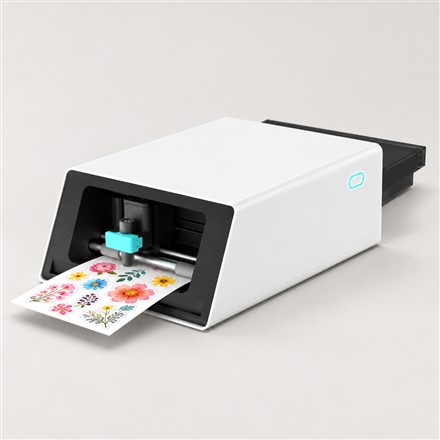 This Photo Sticker Printer Prints, Laminates, and Cuts Your Designs