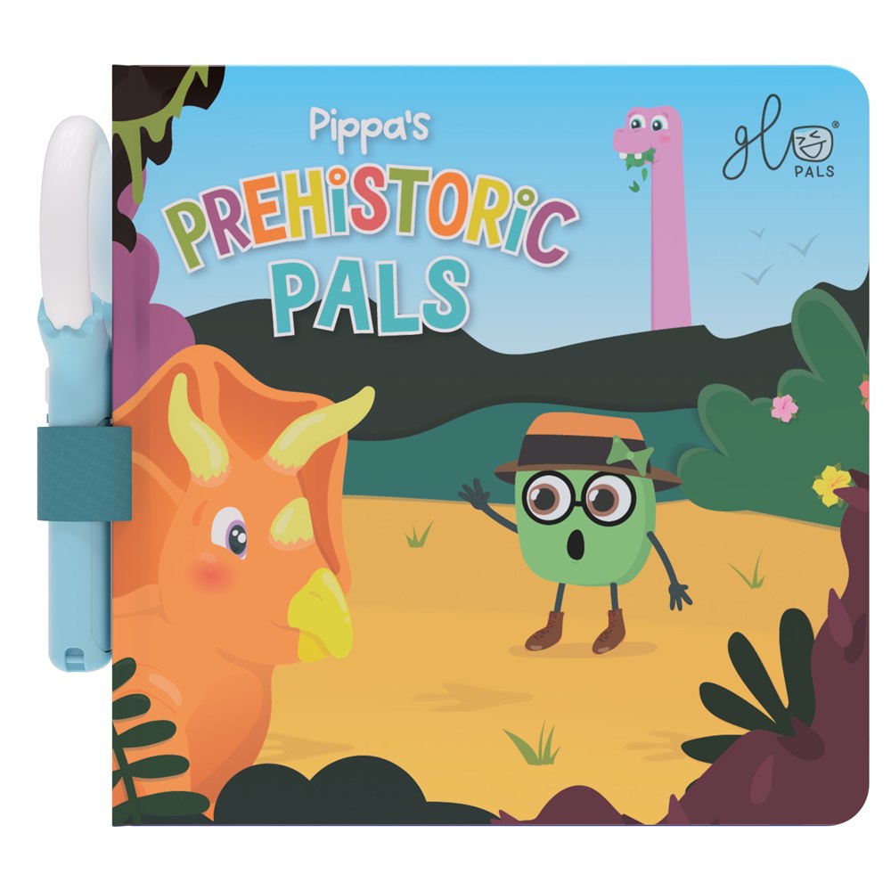 Pippa dinosaur storybook and Magic Magnifier