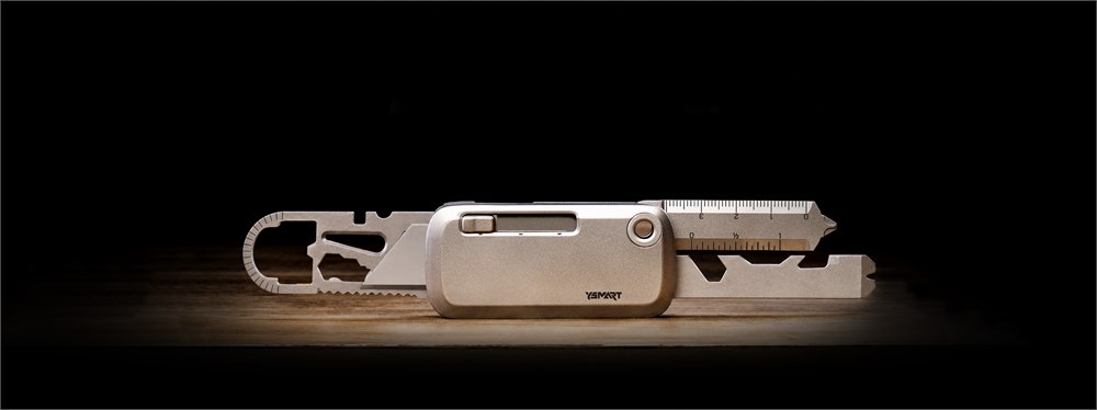 YSMART TOOLT with three metal tool plates extended