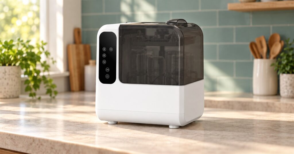 Momcozy DeepClean D8 countertop bottle washer
