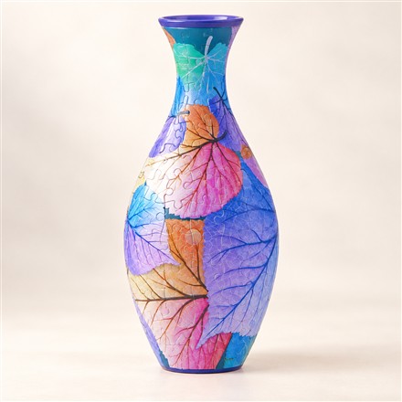 This Curved Jigsaw Puzzle Becomes a Flower Vase When You Finish It