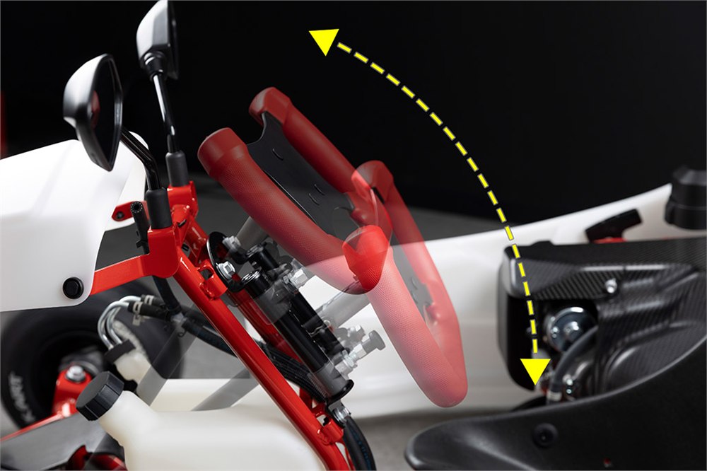 GR KART tilting steering wheel