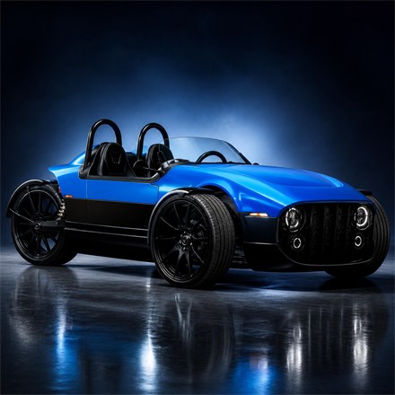 Vanderhall Santarosa Launch Edition electric three-wheeler square thumbnail