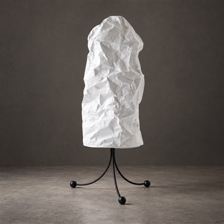 This Scrunchable Floor Lamp Lets You Reshape Its Glowing Paper Shade