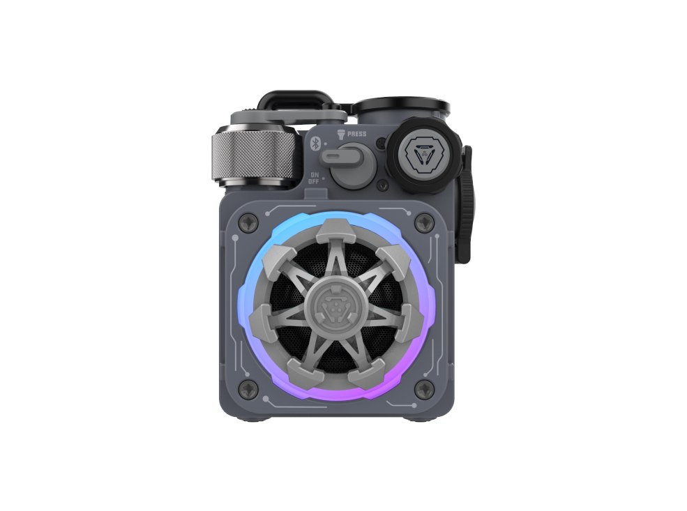 MUZEN Cyber Cube-Pro metal body with front spinner and RGB ring