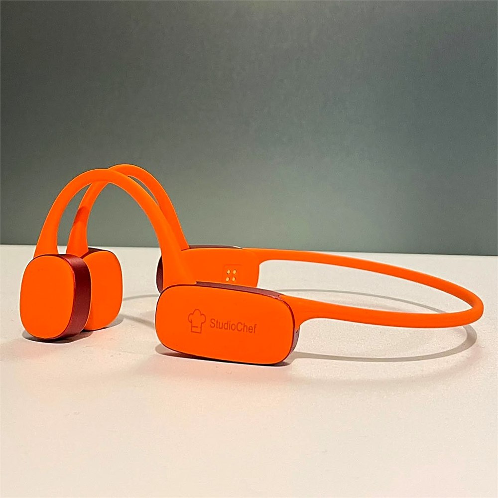 StudioChef KAI orange bone-conduction kitchen headset product image