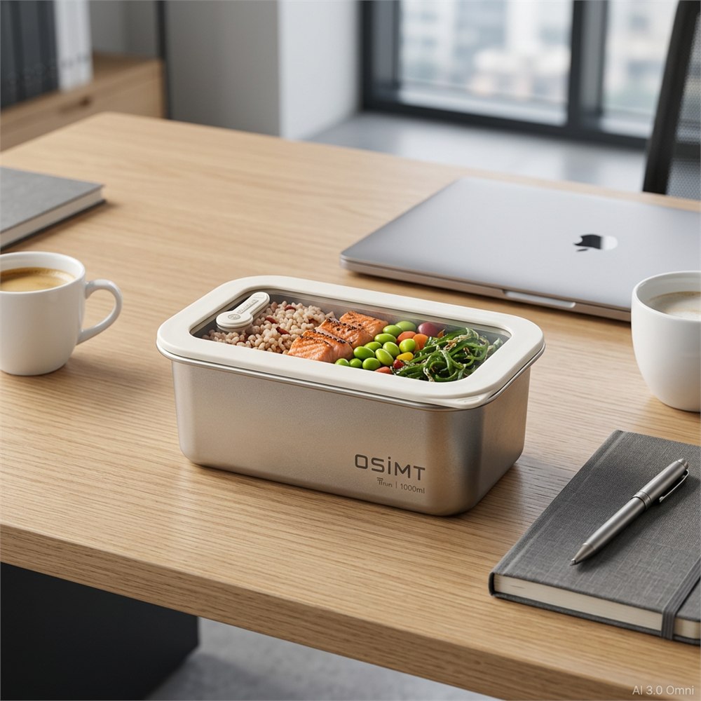 Official OSIMT illustration of a prepared lunch on a desk