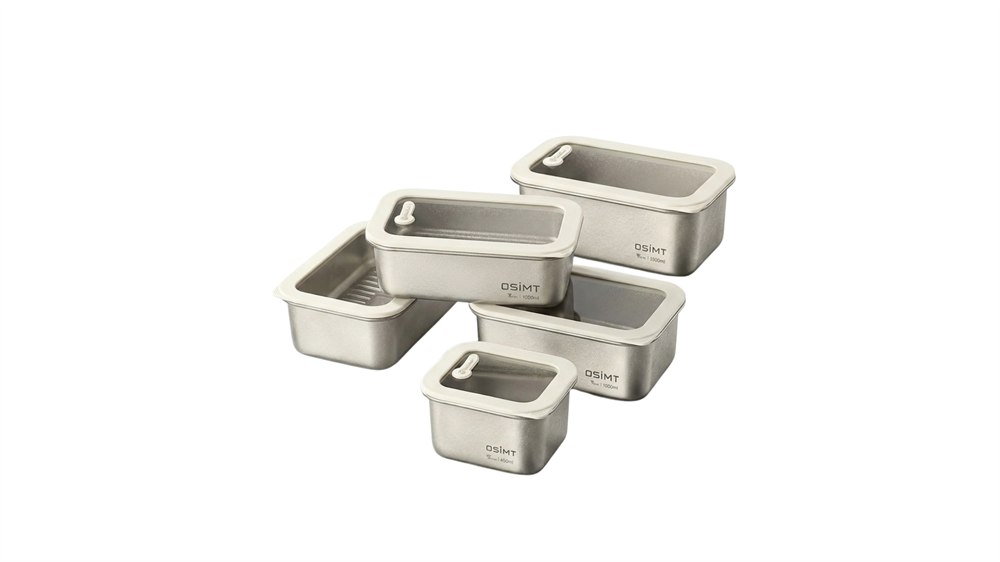 OSIMT storage containers showing several sizes and an open interior