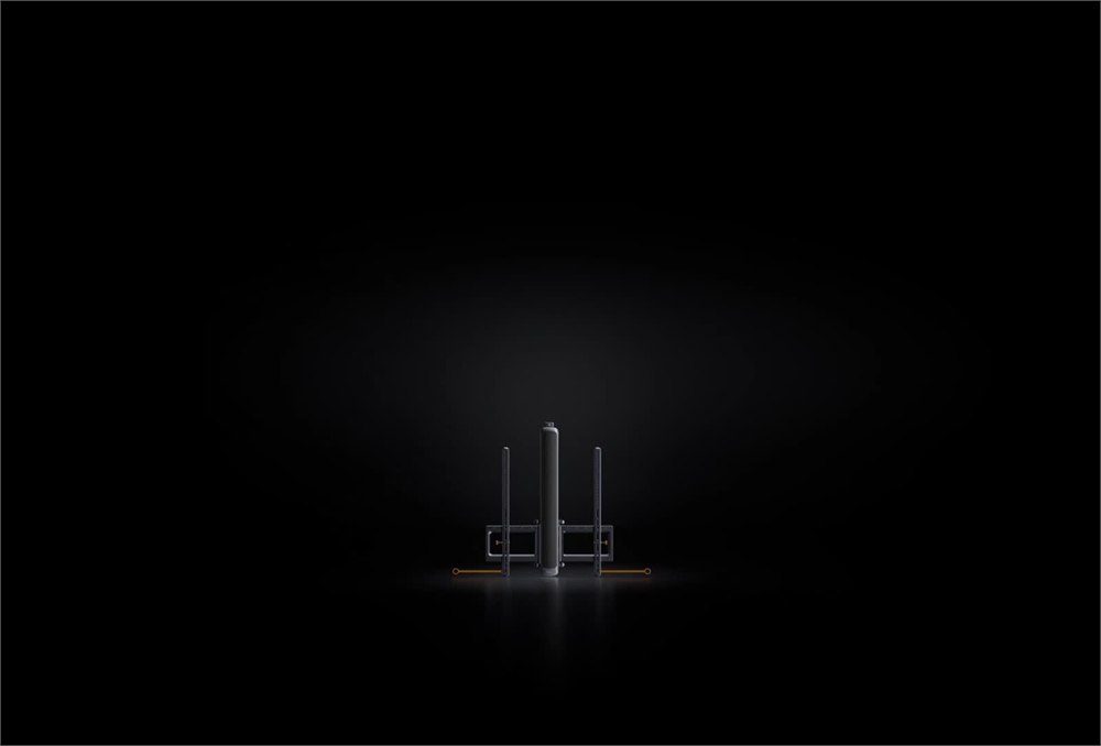 AX1 concealed motor column and mounting rails