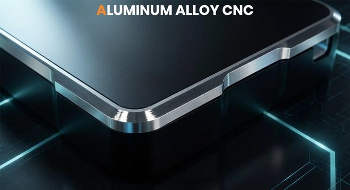 Close view of the aluminum alloy storage case