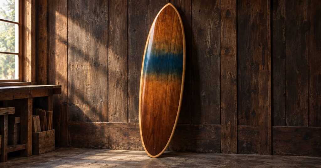 These Wooden Surfboards Turn Bear-Damaged Cedar Into Beautiful Riding Boards