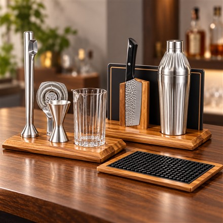 This Modular Cocktail Station Organizes Your Home Bar From Prep to Pour