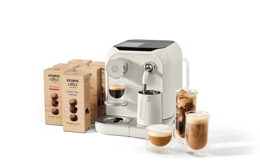 Early-access bundle with brewer, coffee boxes and FLUR glassware