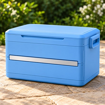 This Collapsible Hard Cooler Folds Down When the Picnic Is Over
