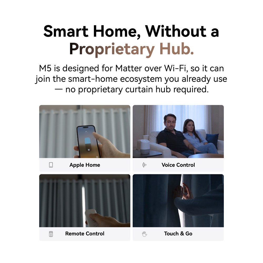 Remac smart curtain control methods