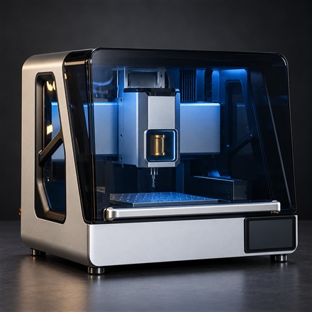This Desktop CNC Mill Changes Nine Tools Automatically to Make Real Parts