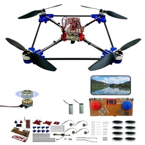 EIELEDIY assembled DIY quadrotor drone and supplied components