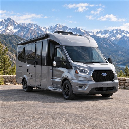 This Compact Motorhome Packs in Two Living Areas and an Optional Office