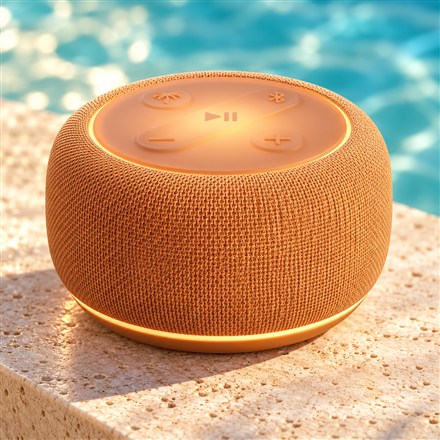 This Floating Bluetooth Speaker Is Designed to Bring 360-Degree Sound Into the Pool
