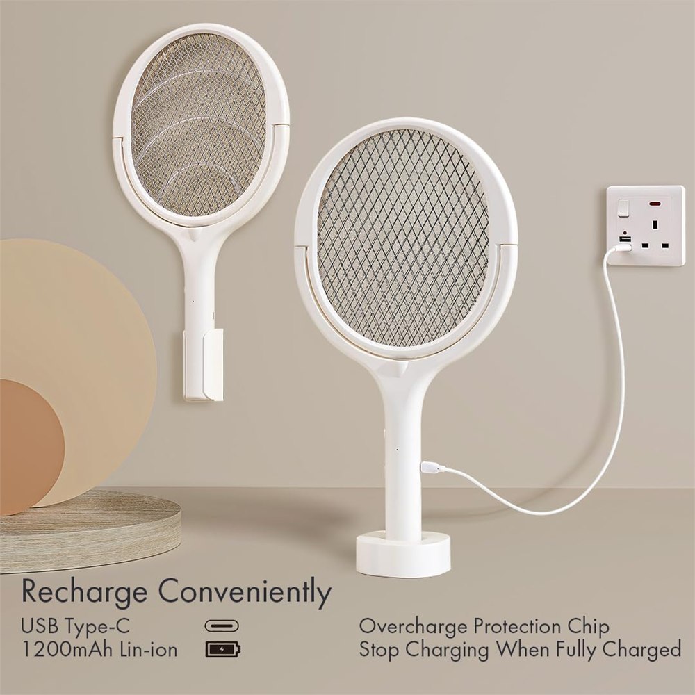 USB charging, wall holder, and standing configurations