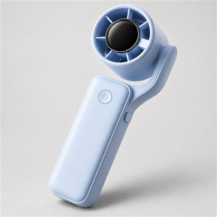 This Pocket Fan Tilts Its Head for Handheld, Desk, and Neck Cooling
