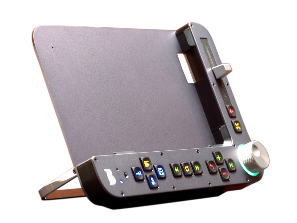 Benjamin tactile iPad practice controller with its adjustable stand
