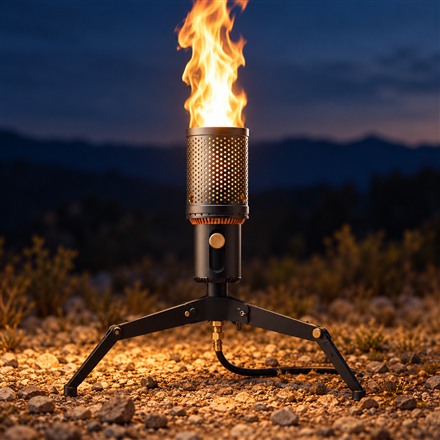 Camp Torch propane torch on folding tripod