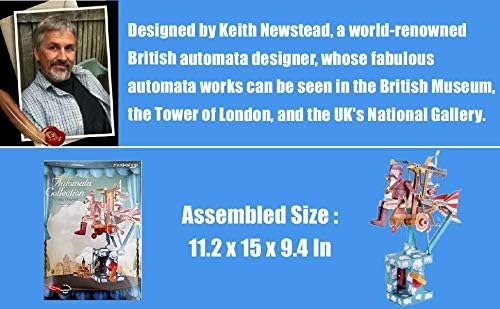 Seller card showing designer Keith Newstead and the assembled model size
