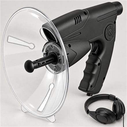 This Parabolic Listening Kit Pairs a Bionic Ear With an 8X Monocular