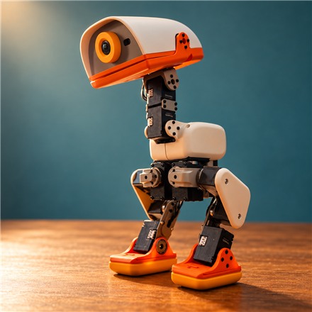 This Programmable Duck Robot Walks, Grabs Objects, and Lets You Train New Tricks