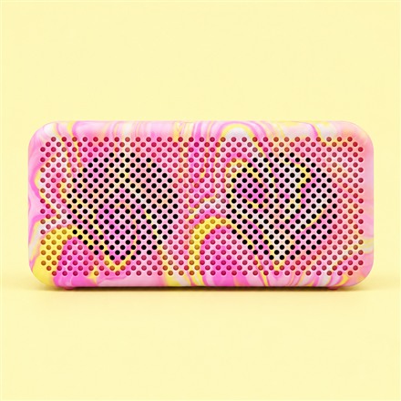 This Bluetooth Speaker Turns Recycled Barbie Dolls Into Marbled Music